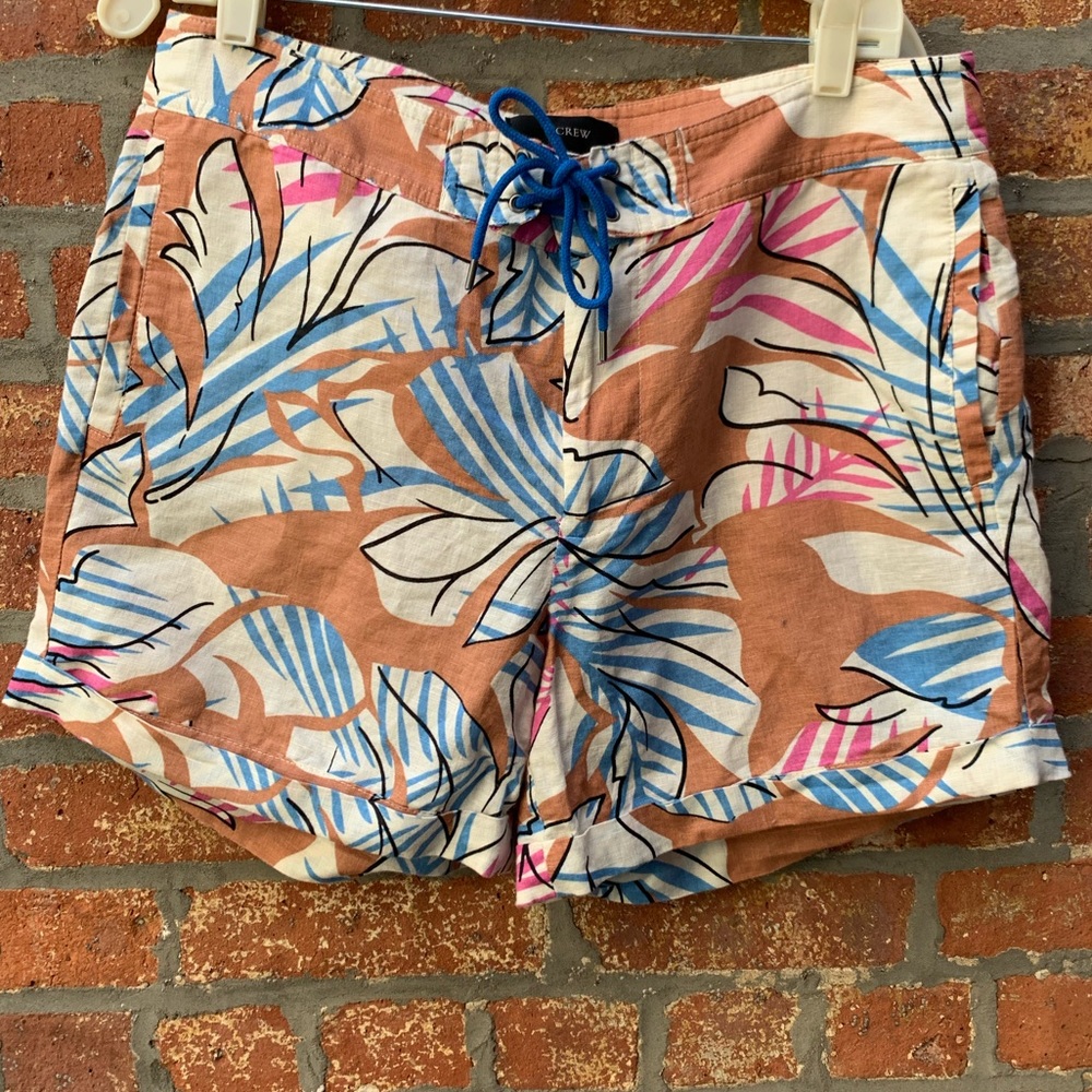 J. Crew Desert Oasis Board Shorts size 10